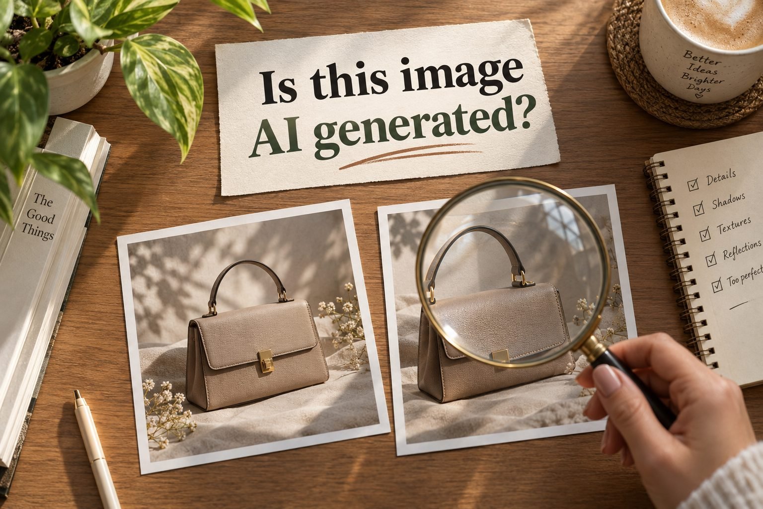 How to know if an image is AI generated